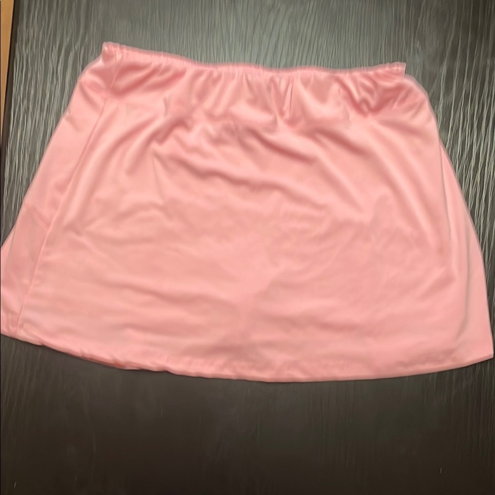 Amazon Essentials Pink Skater Mini Skirt Casual